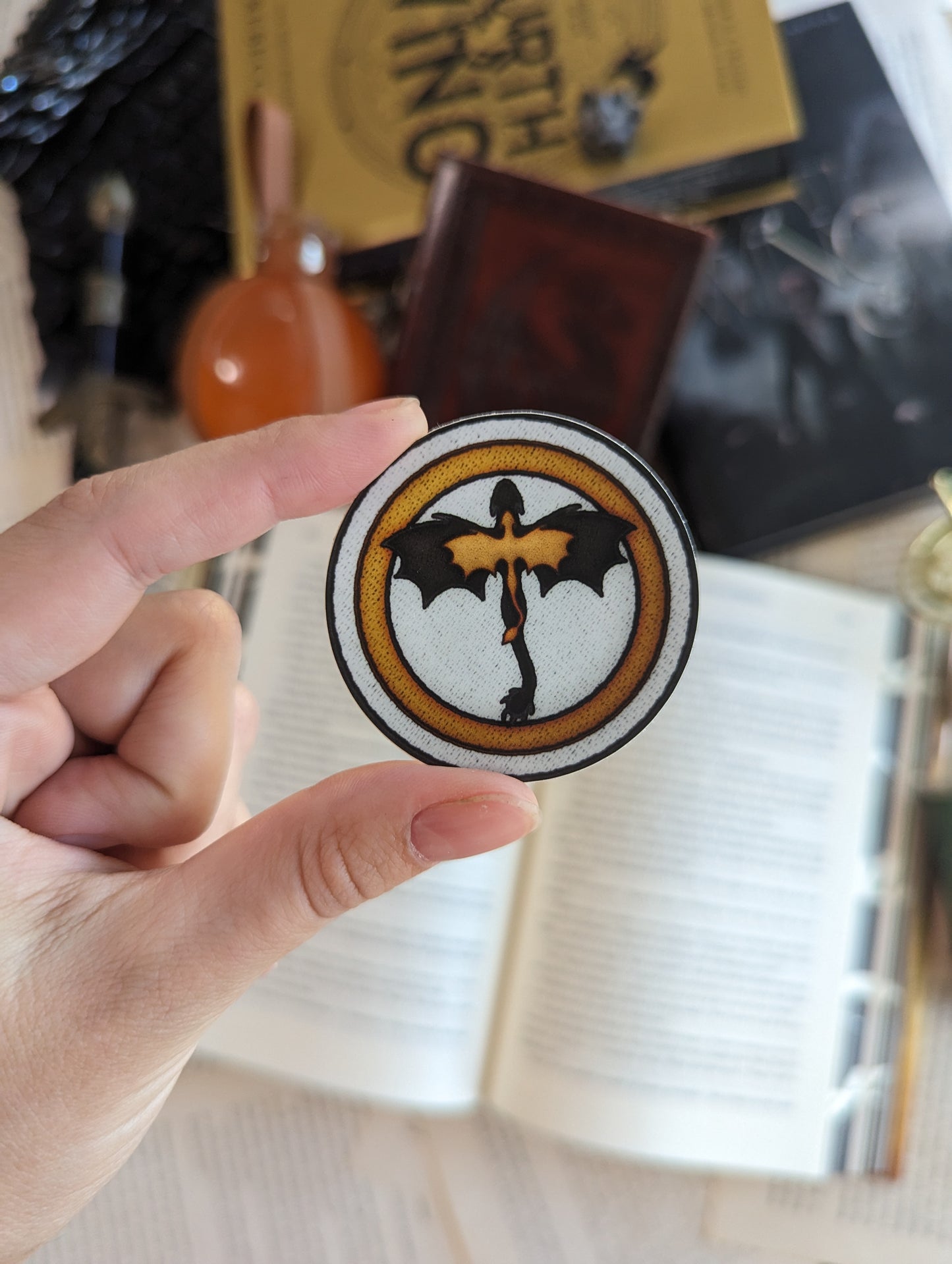 Dragon Relic Patch Sticker