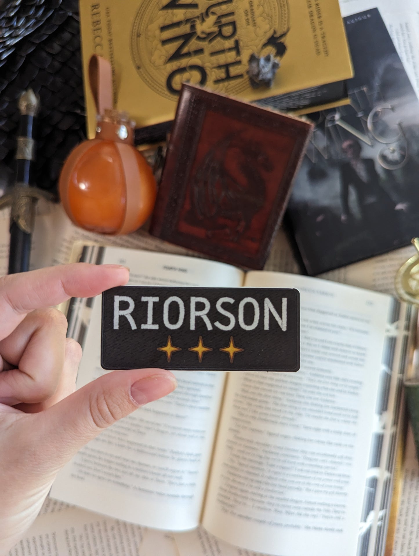 Riorson Name Patch Sticker