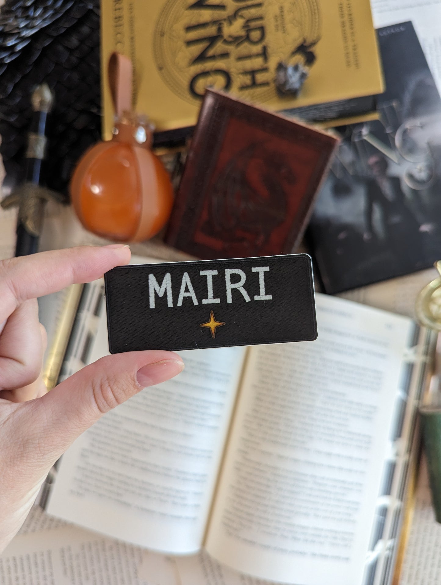 Mairi Name Patch Sticker