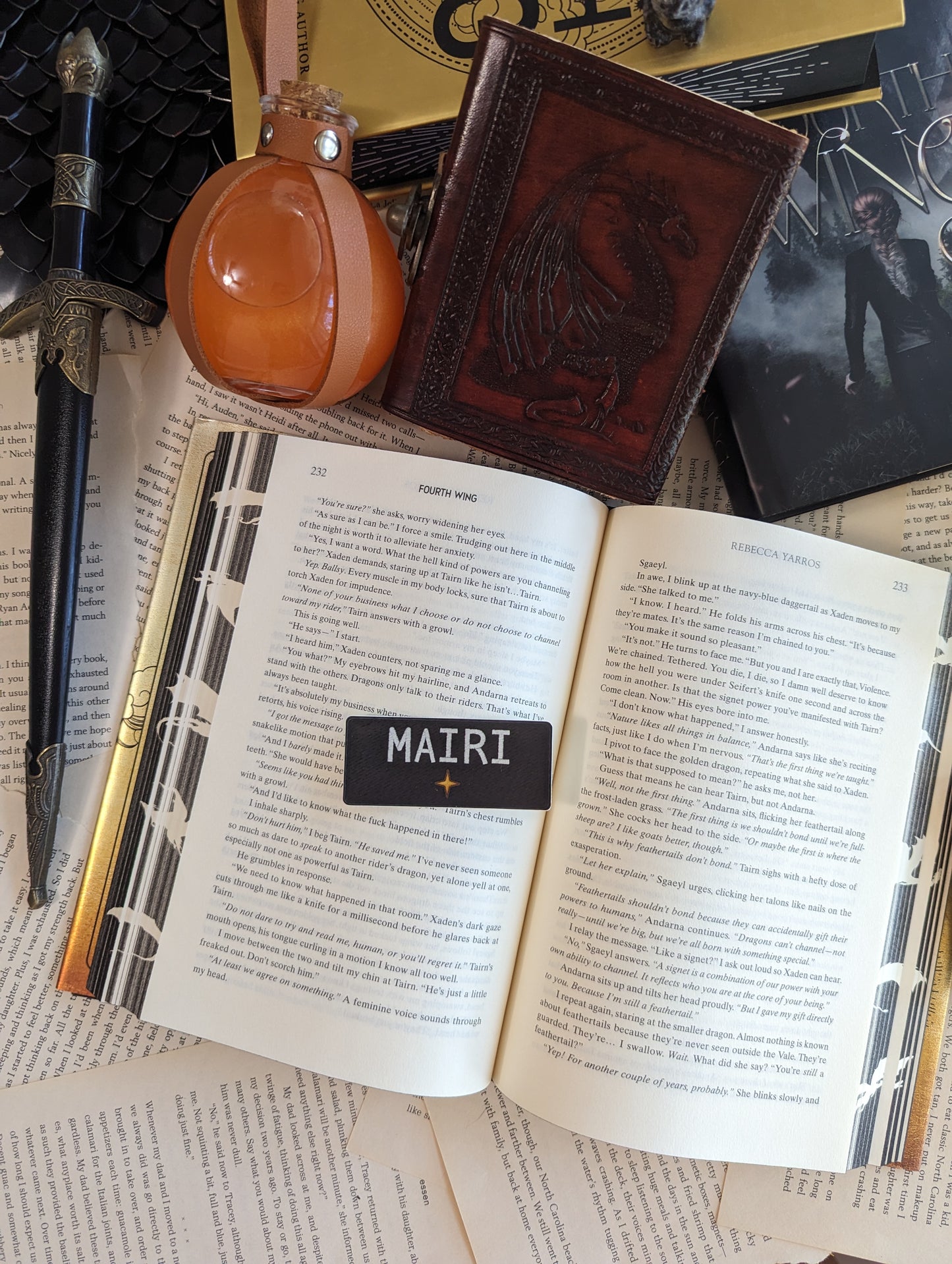 Mairi Name Patch Sticker