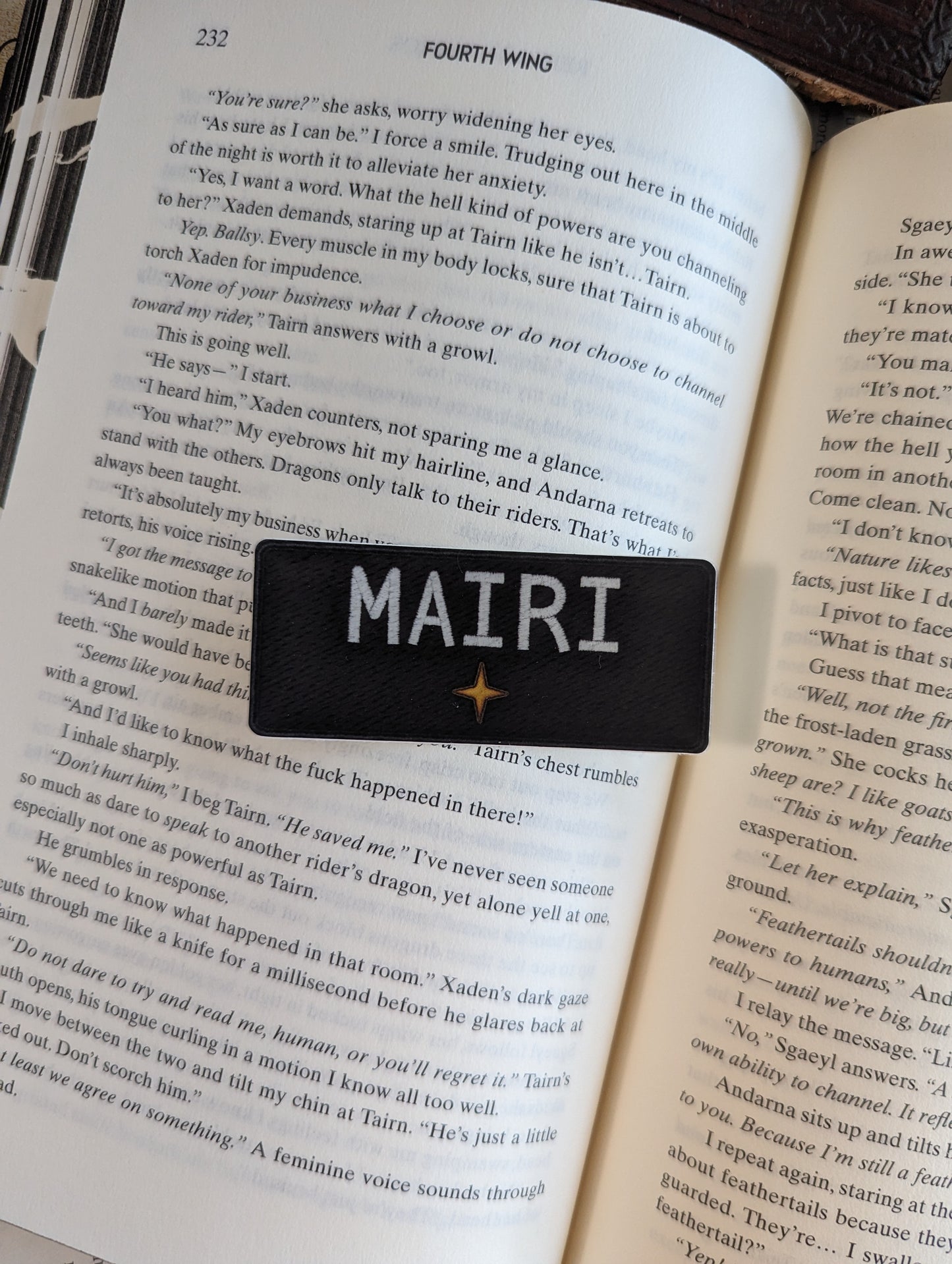 Mairi Name Patch Sticker