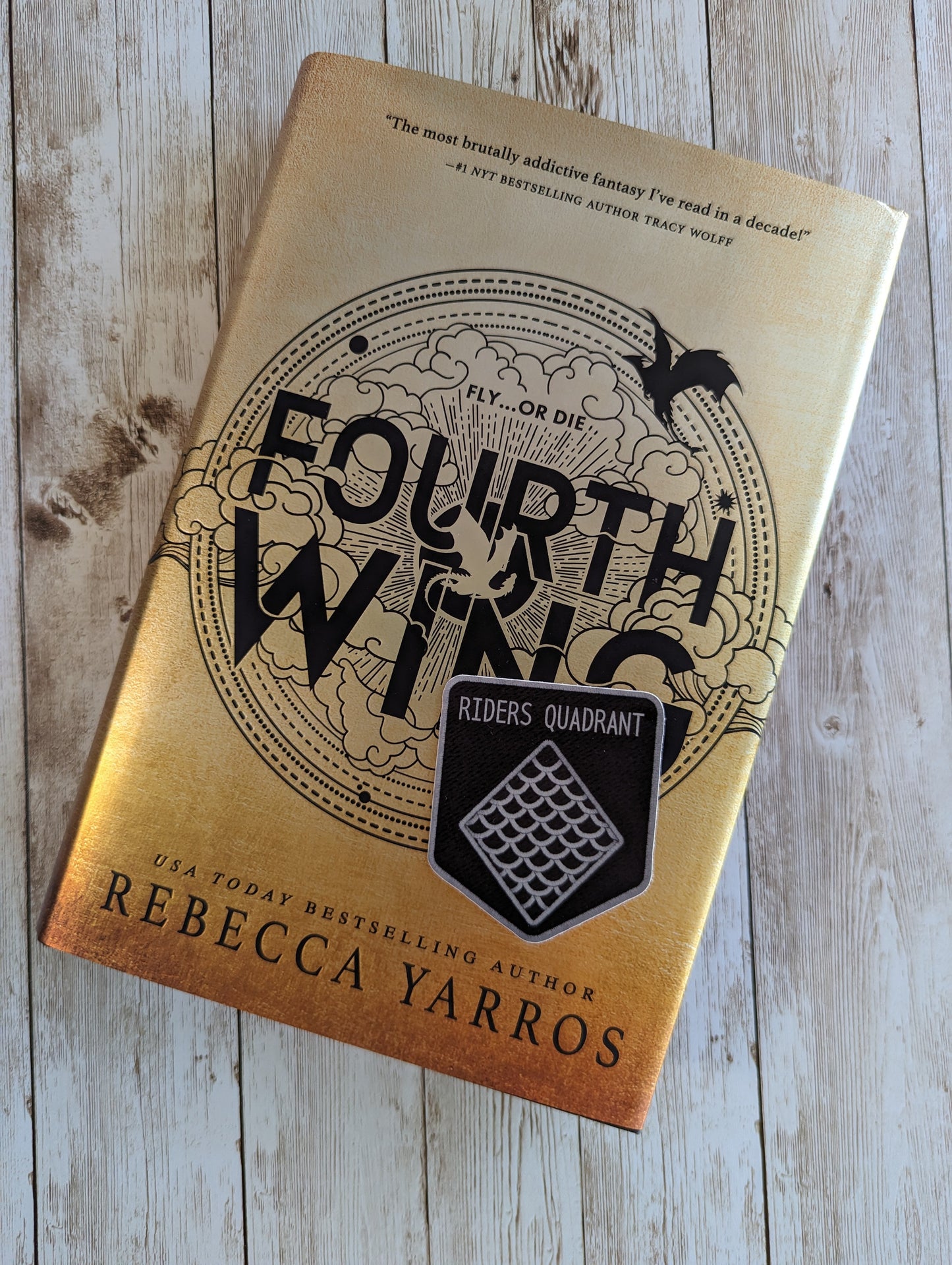 Riders Quadrant Patch Sticker