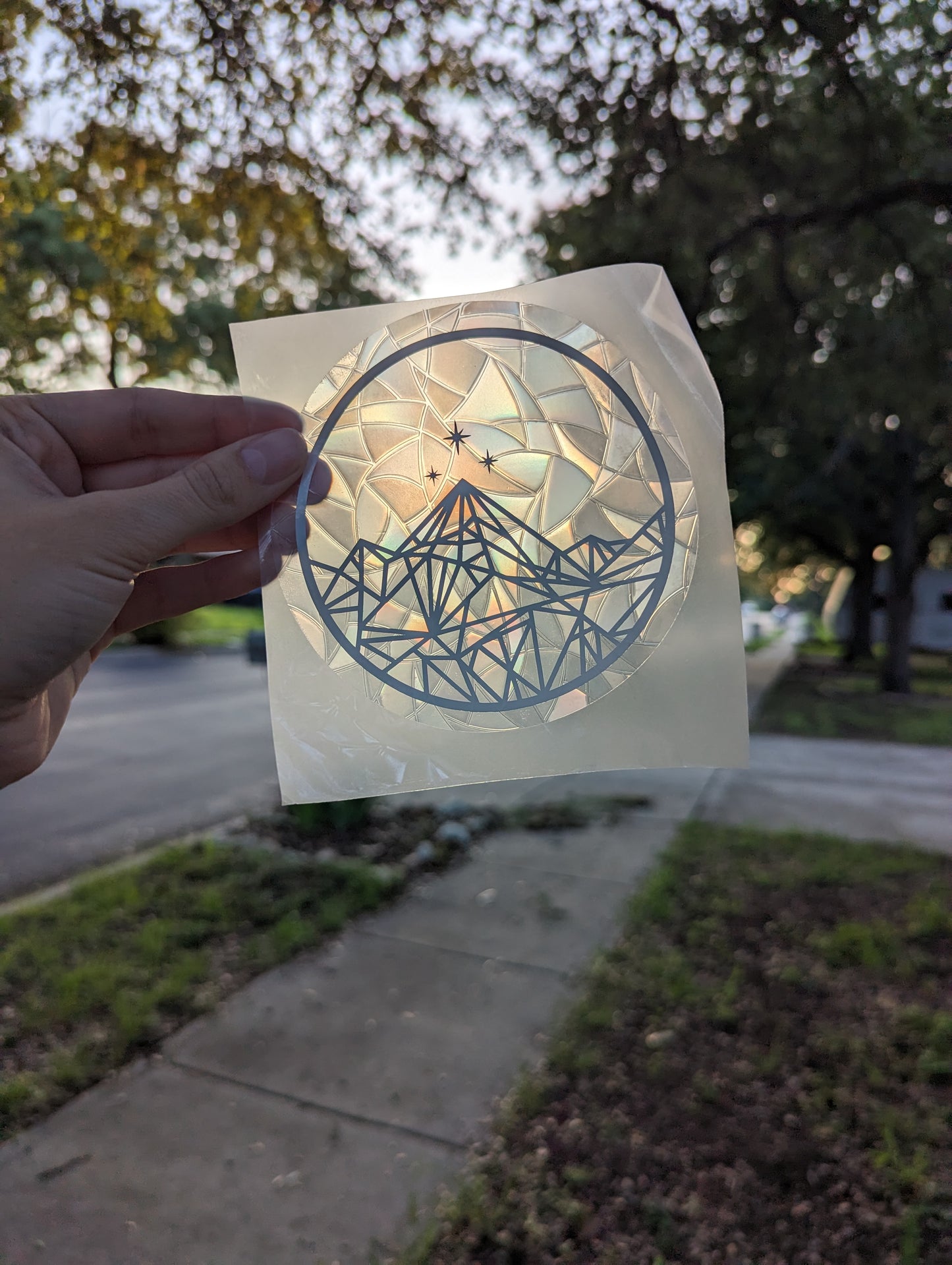 Night Court Suncatcher Decal