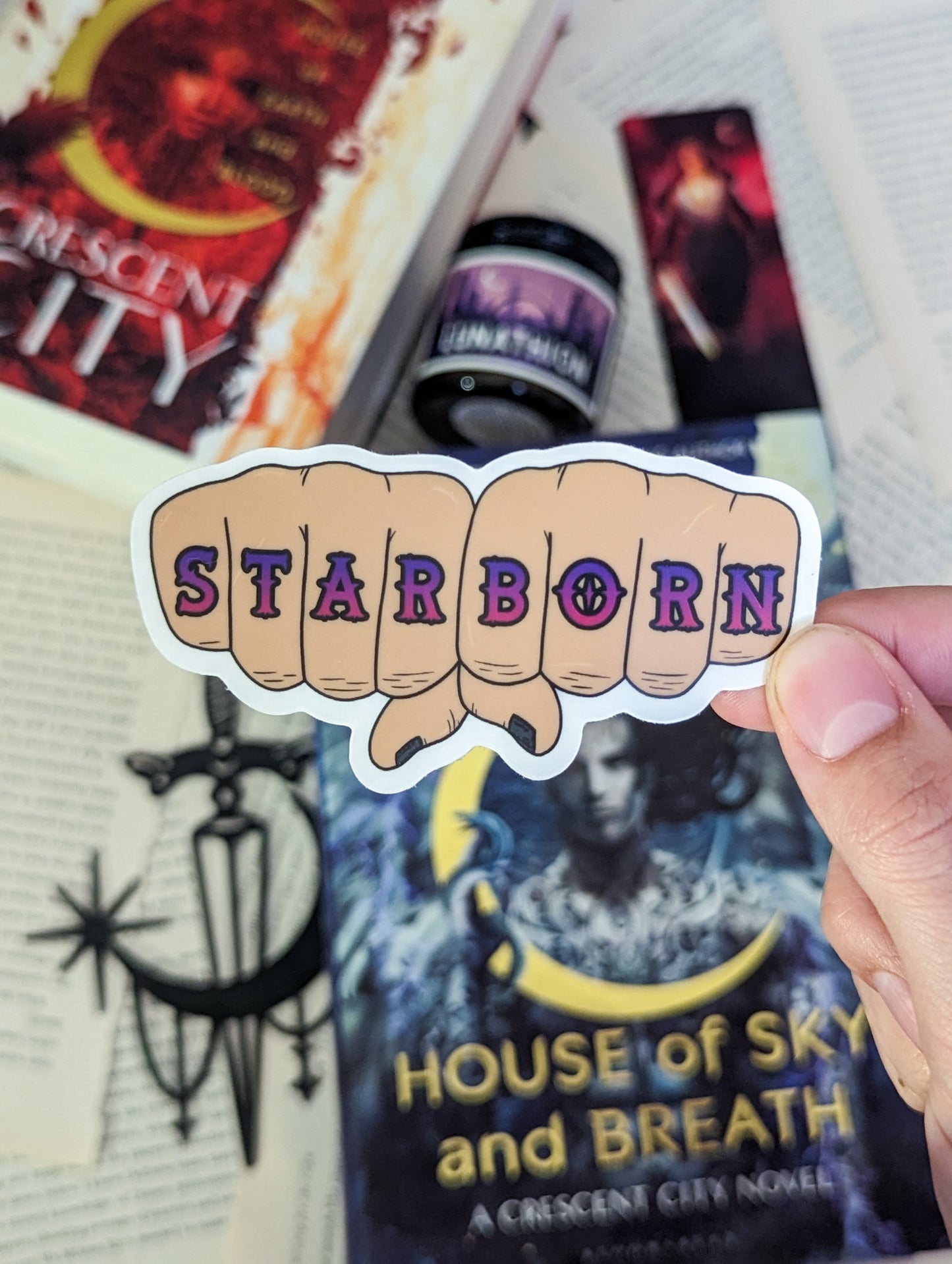 Rhun's Starborn Knuckles Sticker