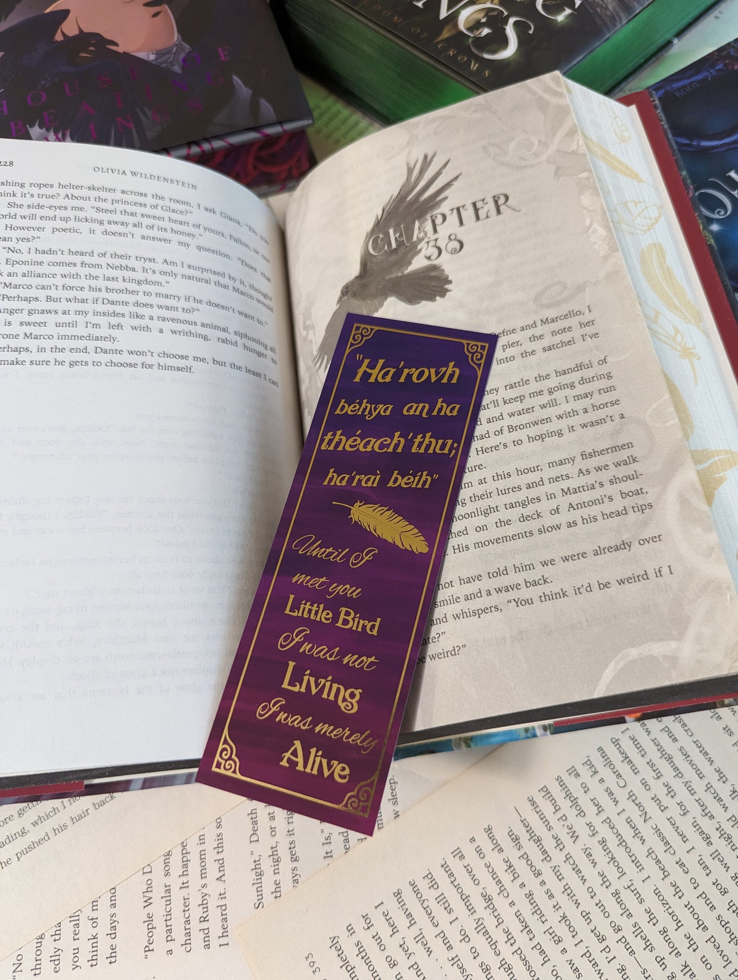 Lore Quote Bookmark
