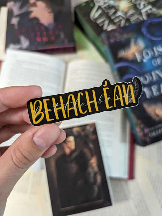 Behach Éan Sticker