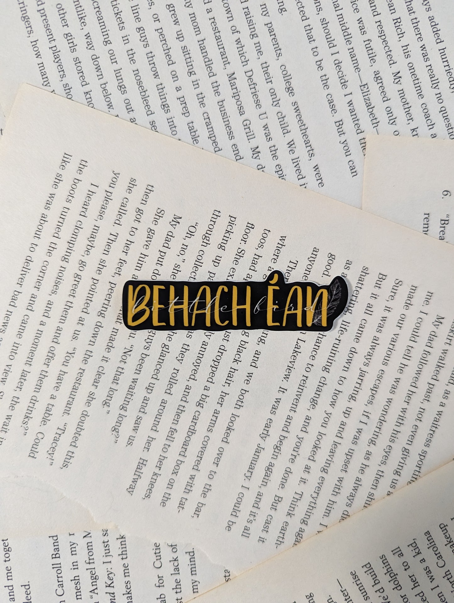 Behach Éan Sticker