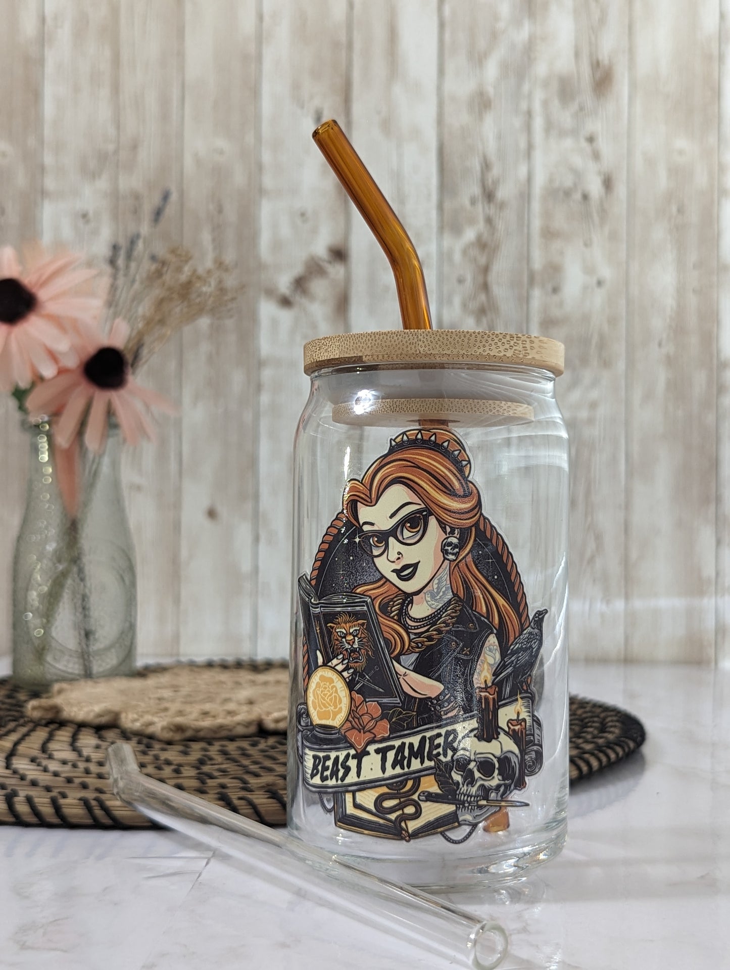 Beast Tamer Glass Tumbler