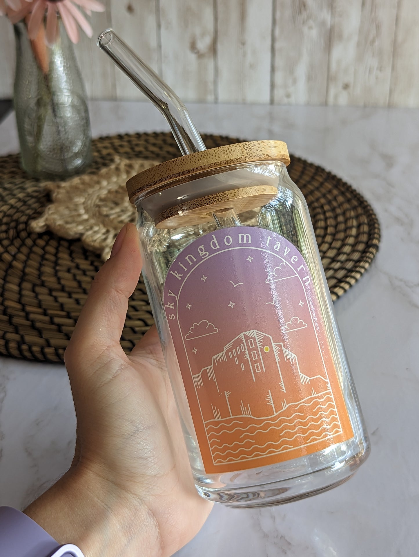 Sky Tavern Glass Tumbler
