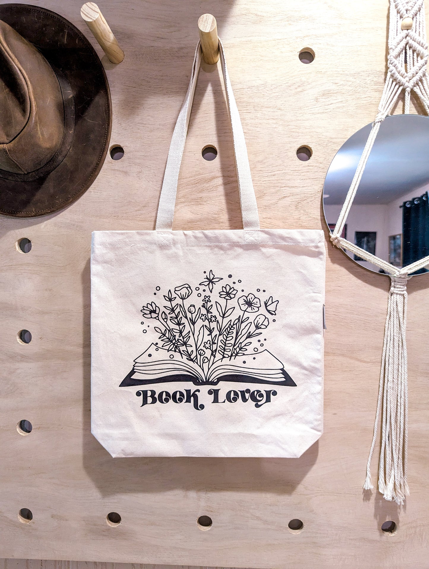 Book Lover Tote Bag