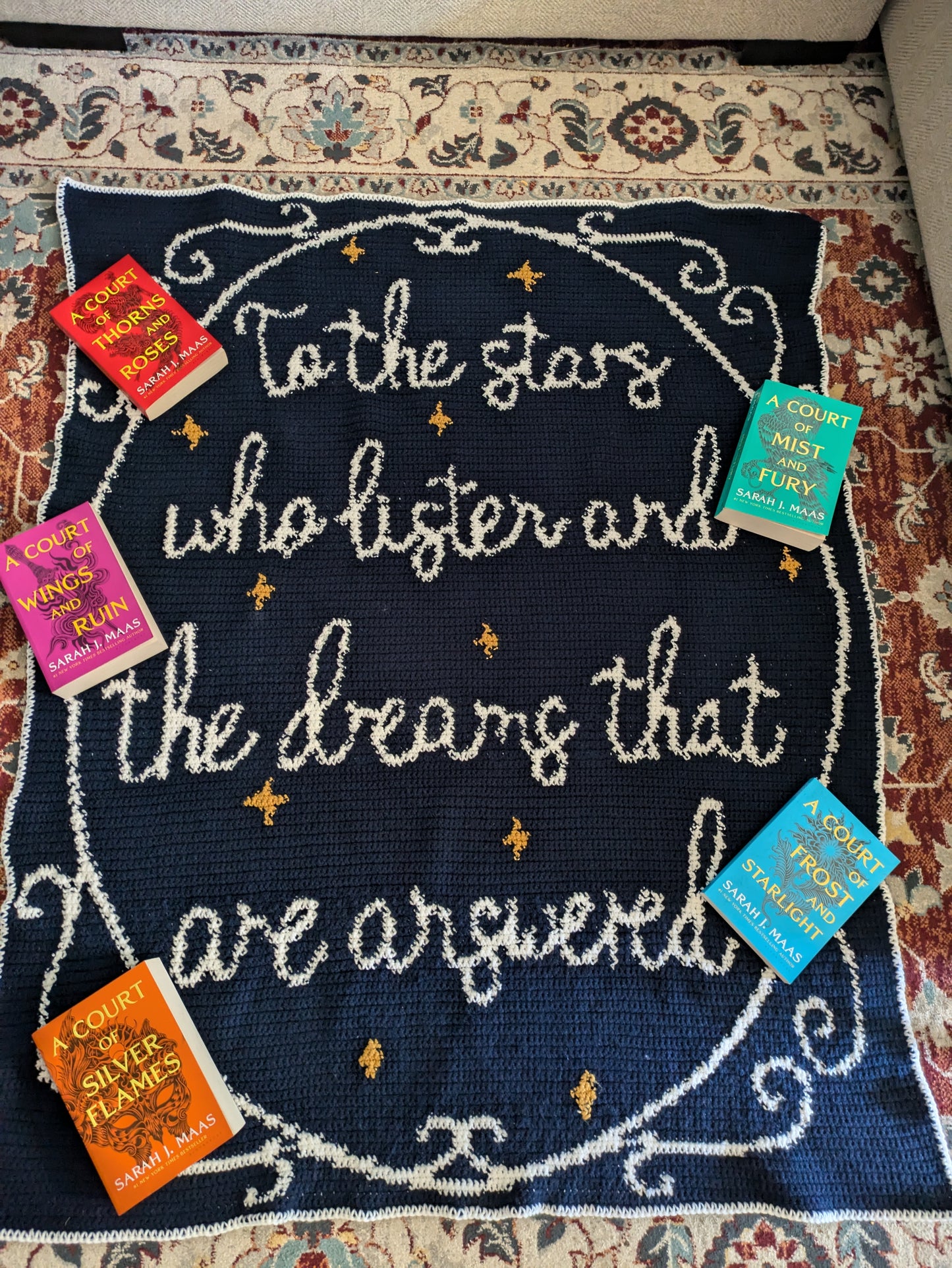 Stars Who Listen Tapestry Crochet Graphghan Pattern