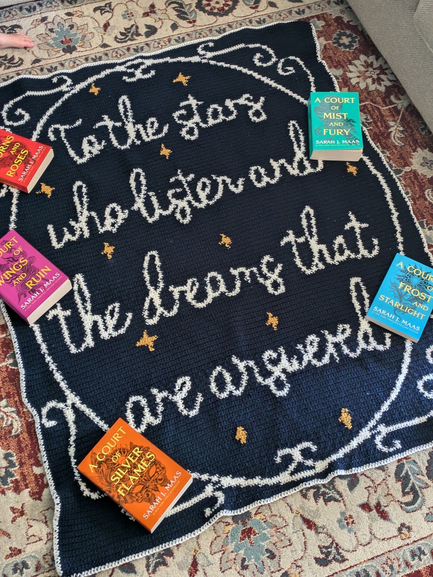 Stars Who Listen Tapestry Crochet Graphghan Pattern