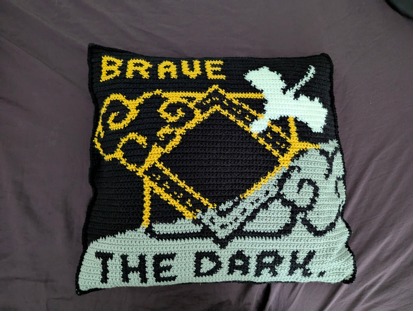 Fourth Wing Tapestry Crochet Pillow Patterns