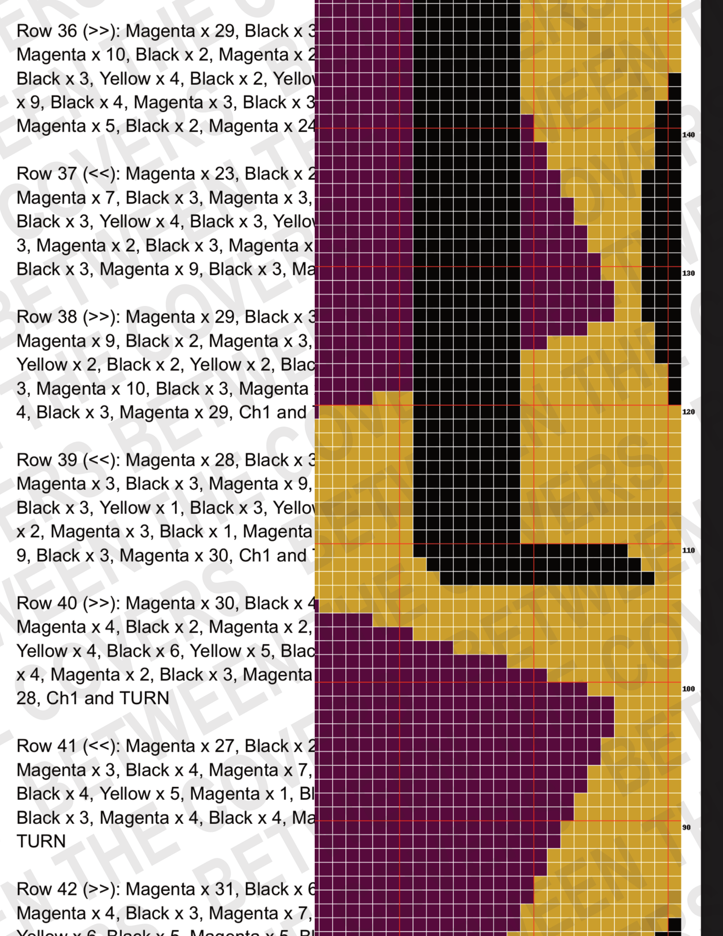 Through Love Tapestry Crochet Graphghan Pattern