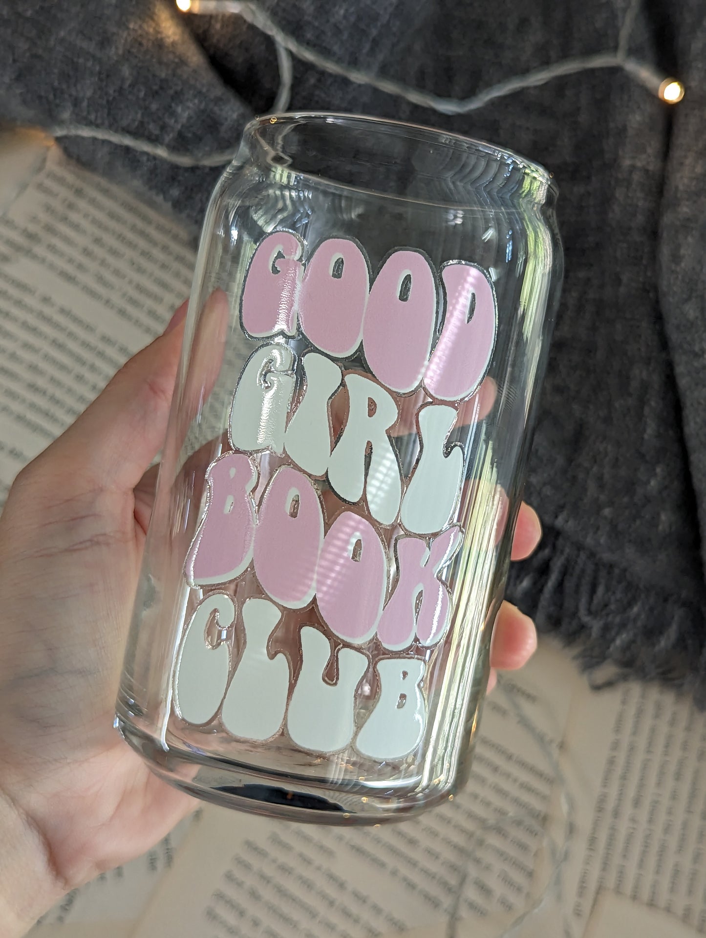 Good Girl Book Club Tumbler