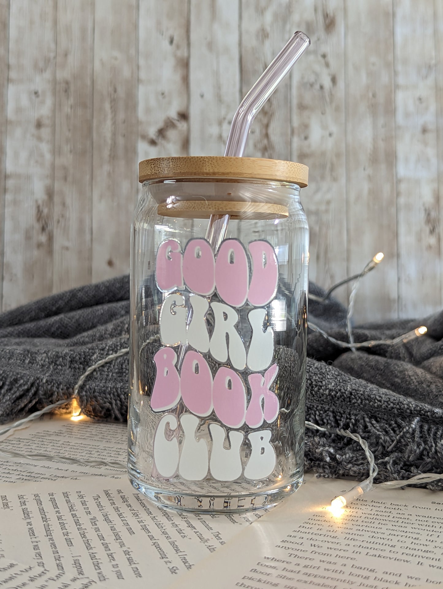 Good Girl Book Club Tumbler