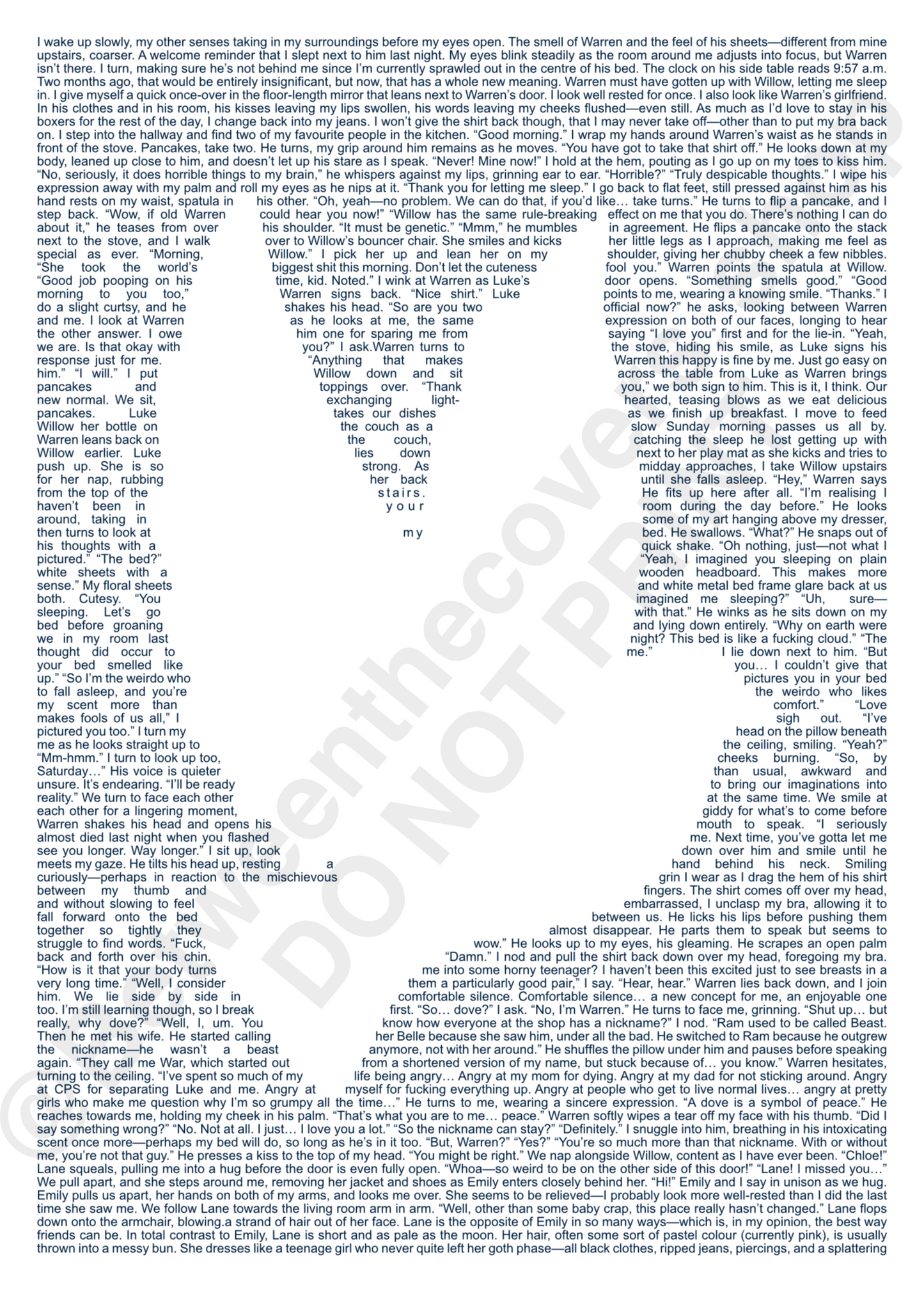 Next of Kin Dove Litograph Print