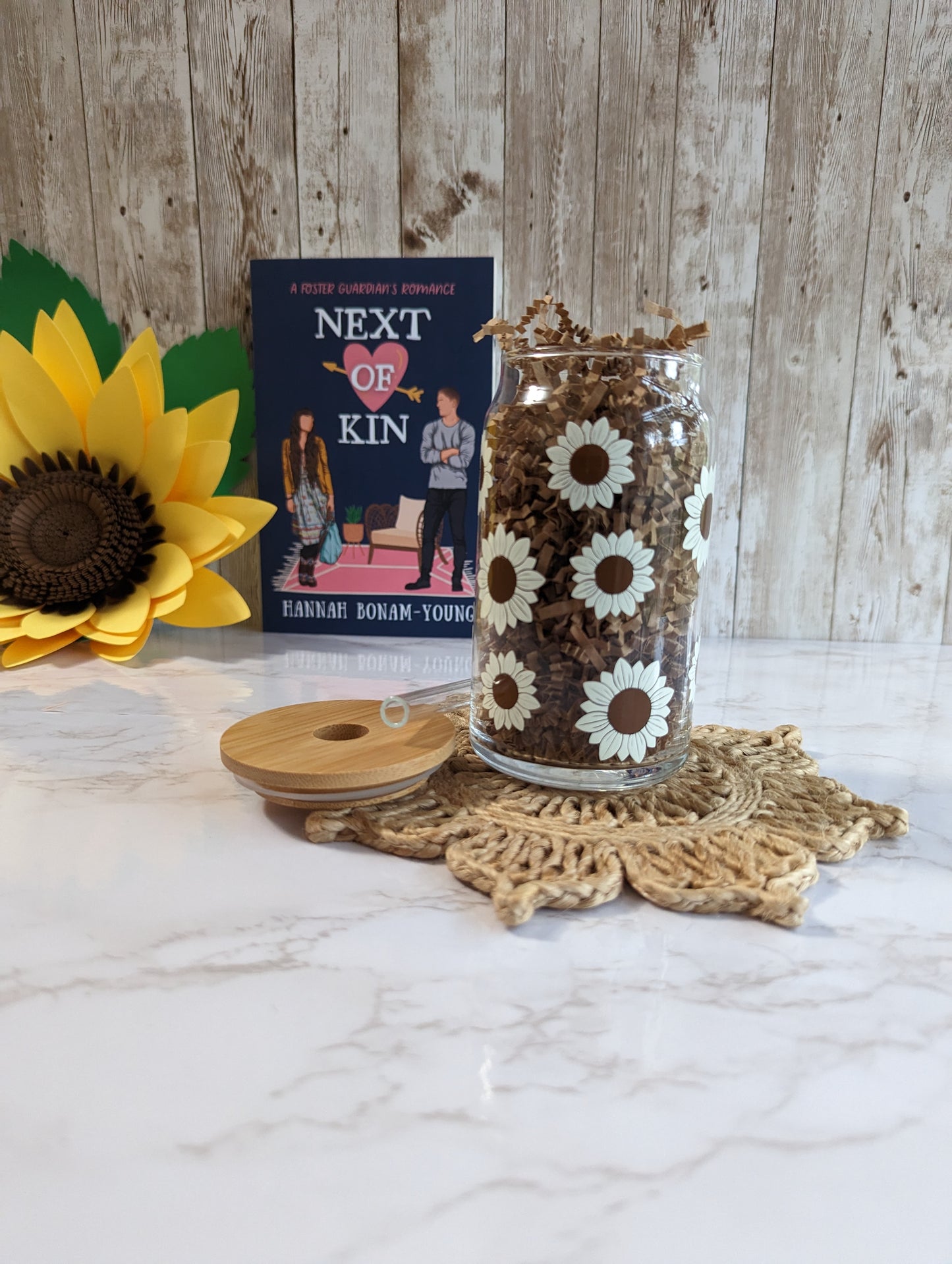 Sunflower Glass Tumbler