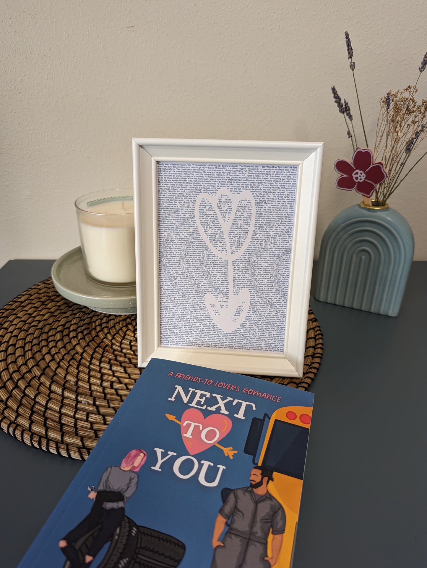 Next to You Tulip Litograph Print