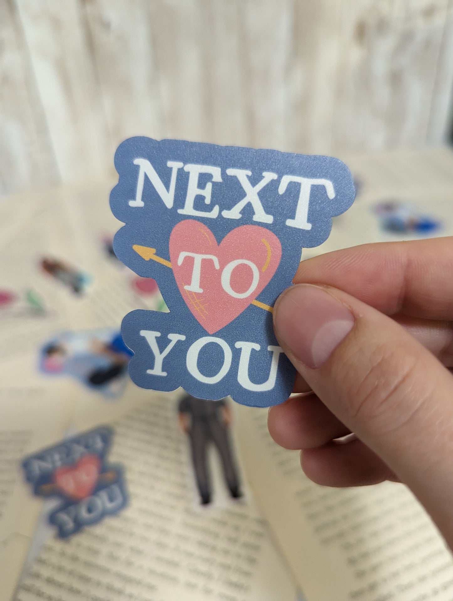 Next to You Logo Sticker