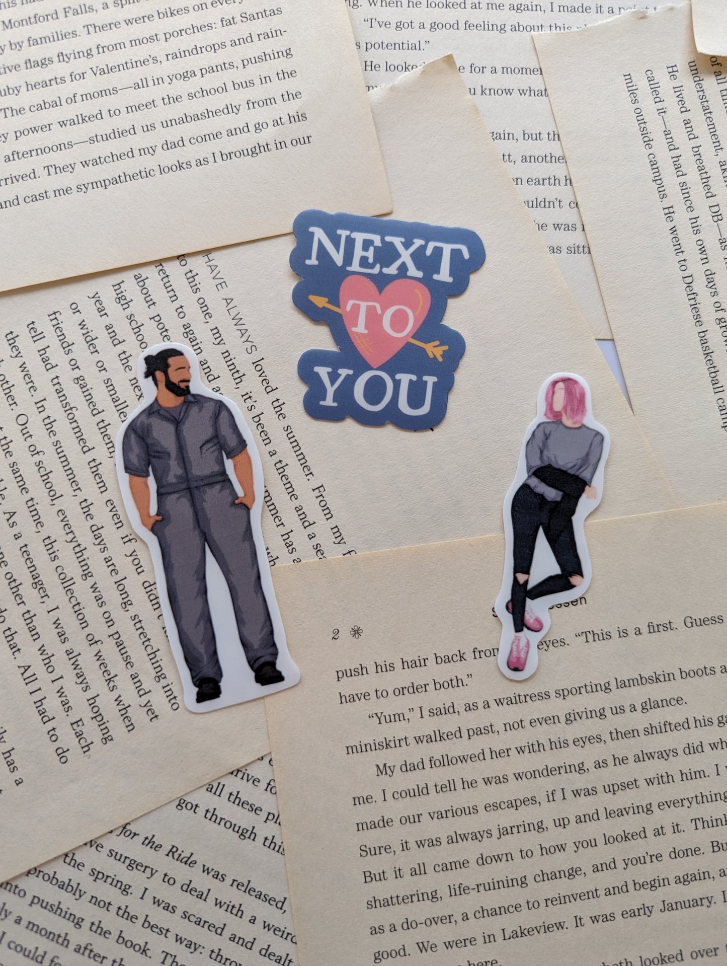 Next to You Logo Sticker