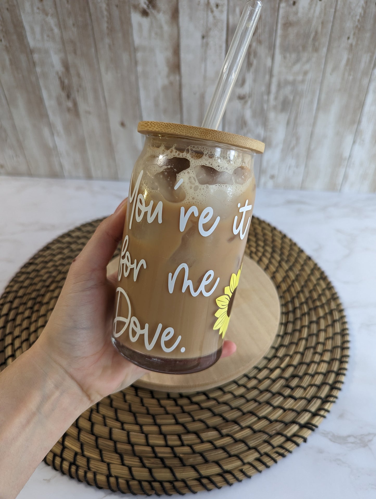 Sunflower Glass Tumbler