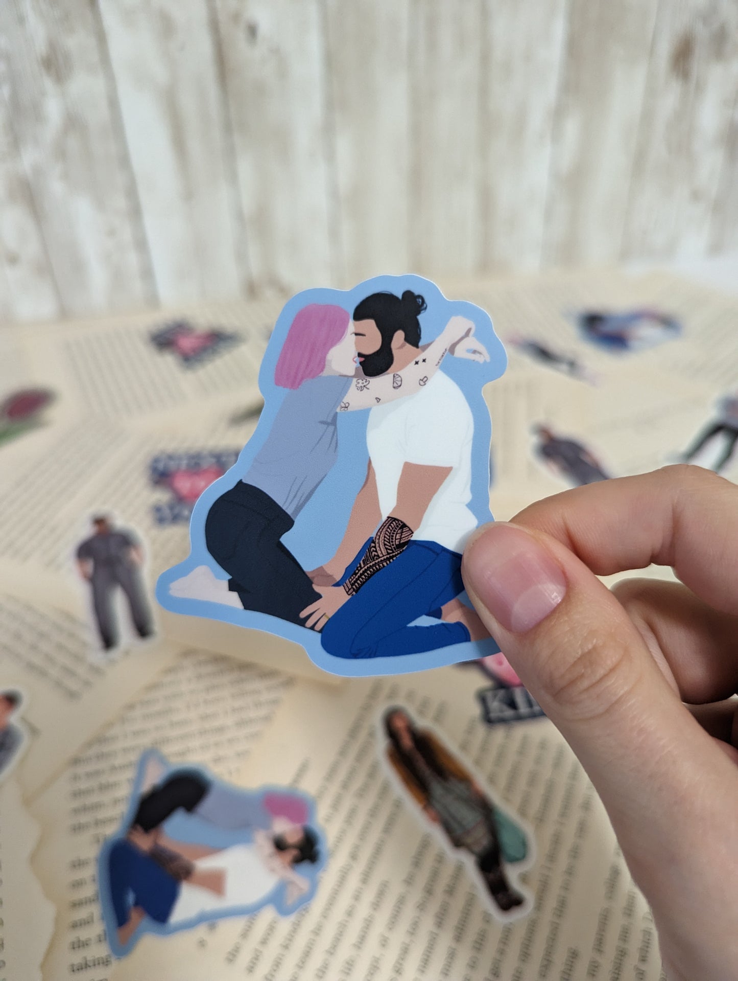 The Proposal Scene Sticker