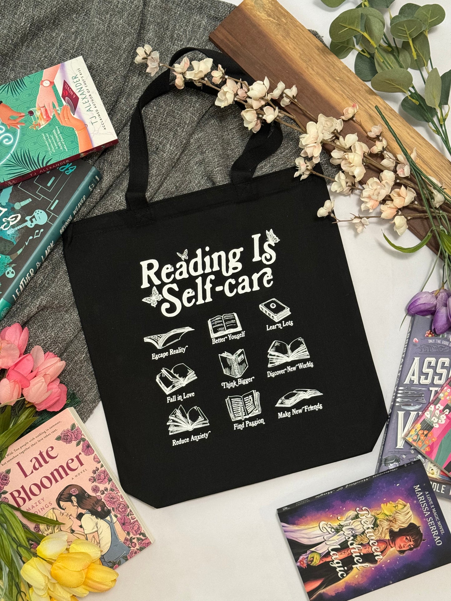 Reading is Self-care Tote Bag