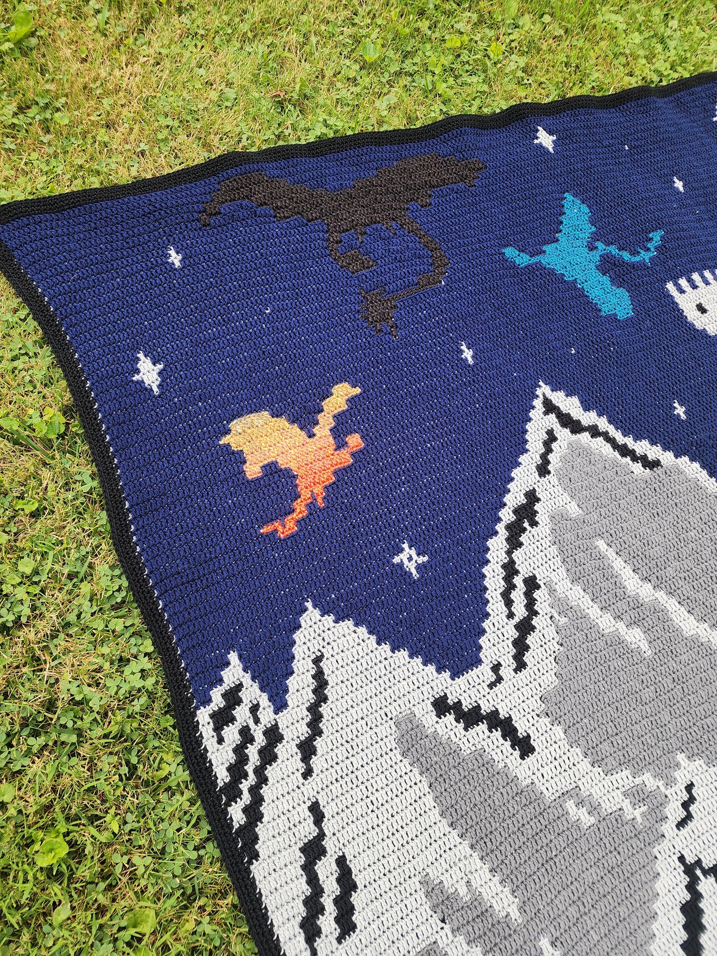 The Parapet Overlay Mosaic Crochet Graphghan Pattern
