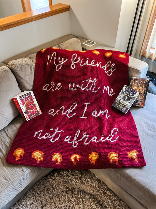 My Friends Are With Me Tapestry Crochet Graphghan Pattern