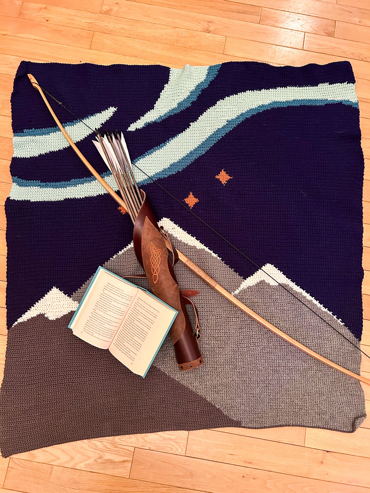 Starfall Tapestry Crochet Graphghan Pattern