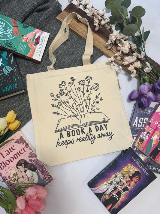 Book A Day Tote Bag