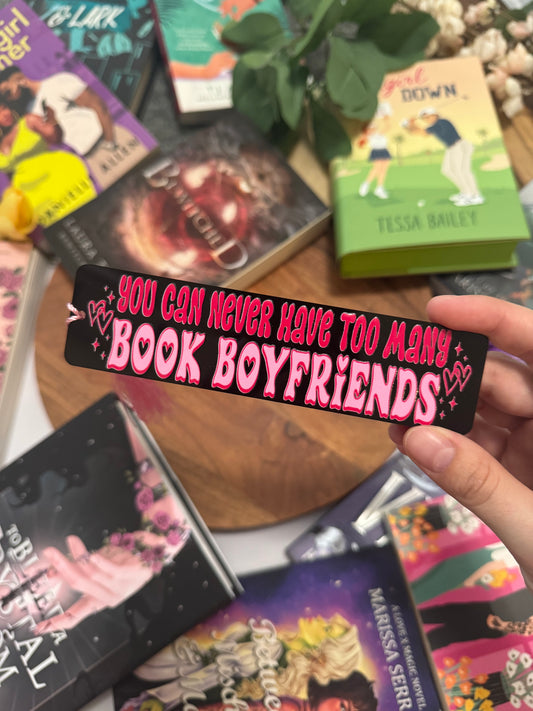 Book Boyfriends Acrylic Bookmark