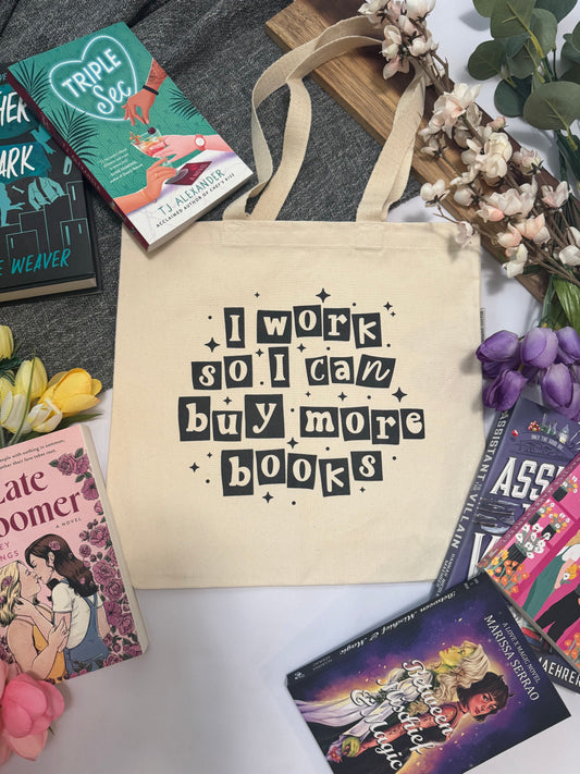 Work Hard Tote Bag