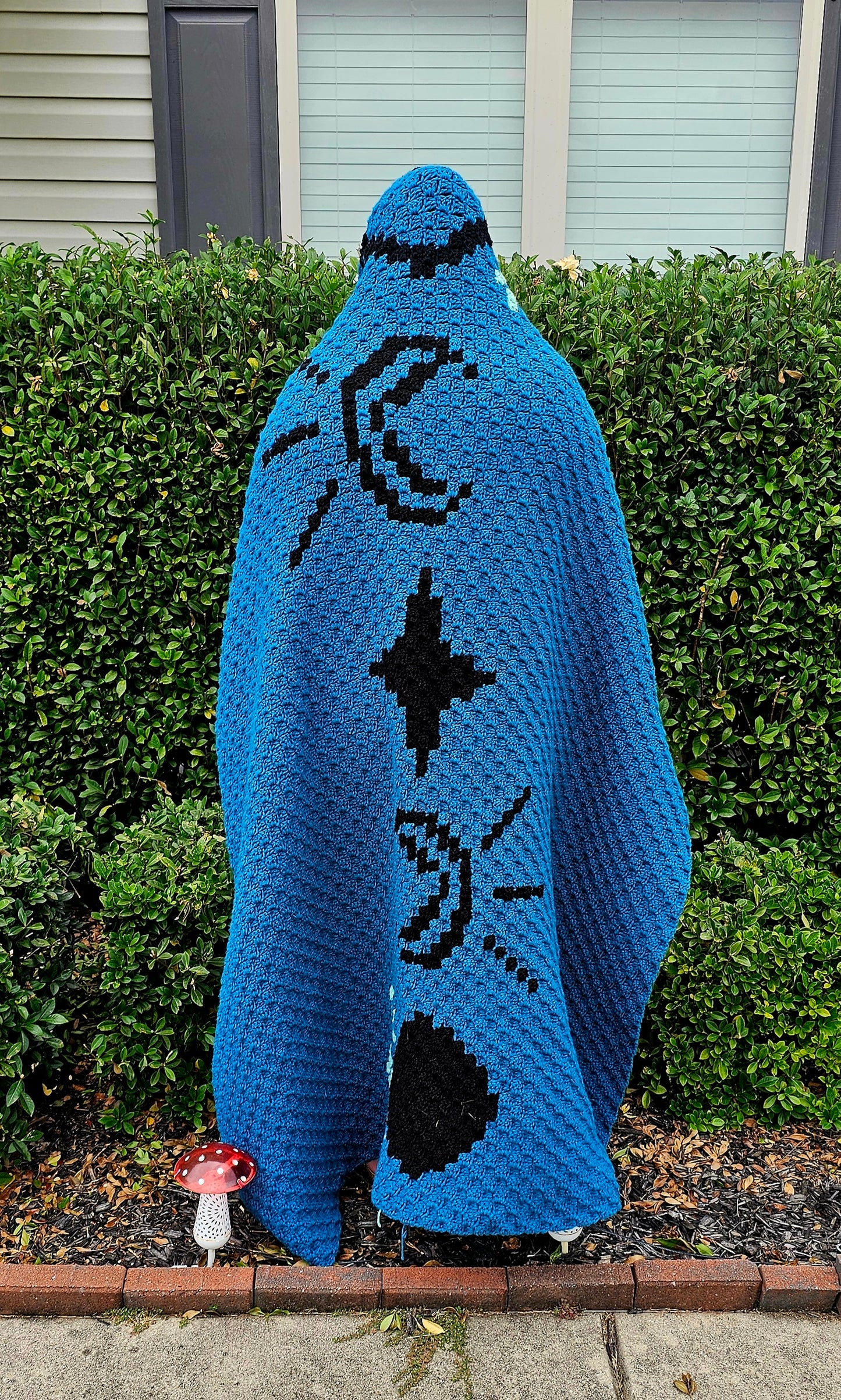 Feyre's Moon Phases Tattoo C2C Crochet Pattern