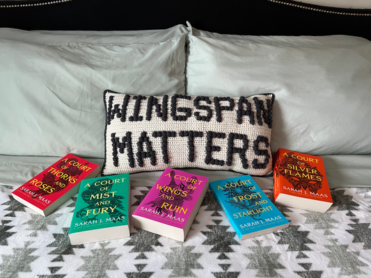 Wingspan Matters Bobble Crochet Pillow Pattern