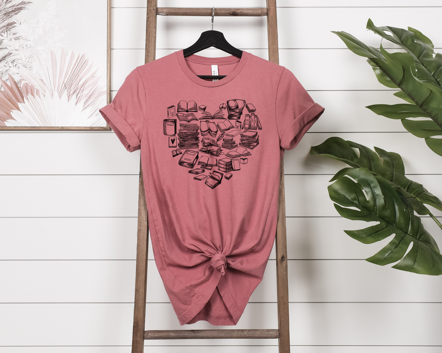 Book Heart T-shirt