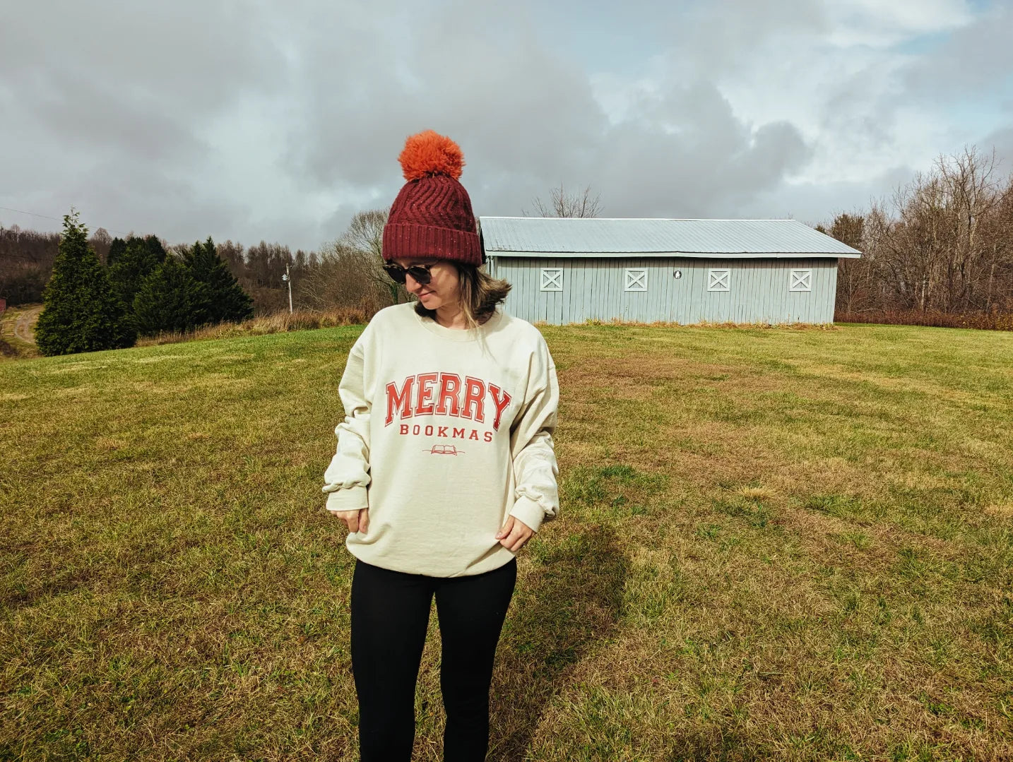 Merry Bookmas Sweatshirt