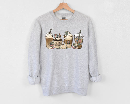 Coffee and Books Sweatshirt