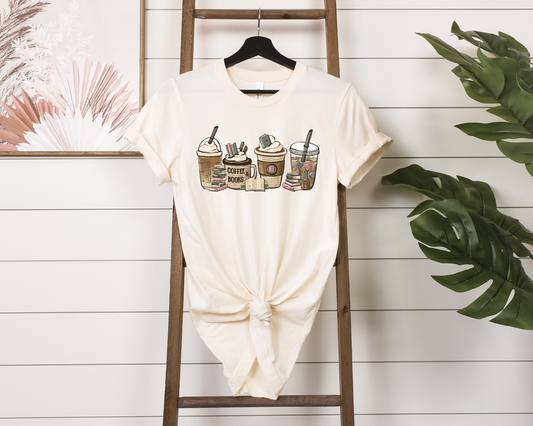 Coffee and Books T-shirt