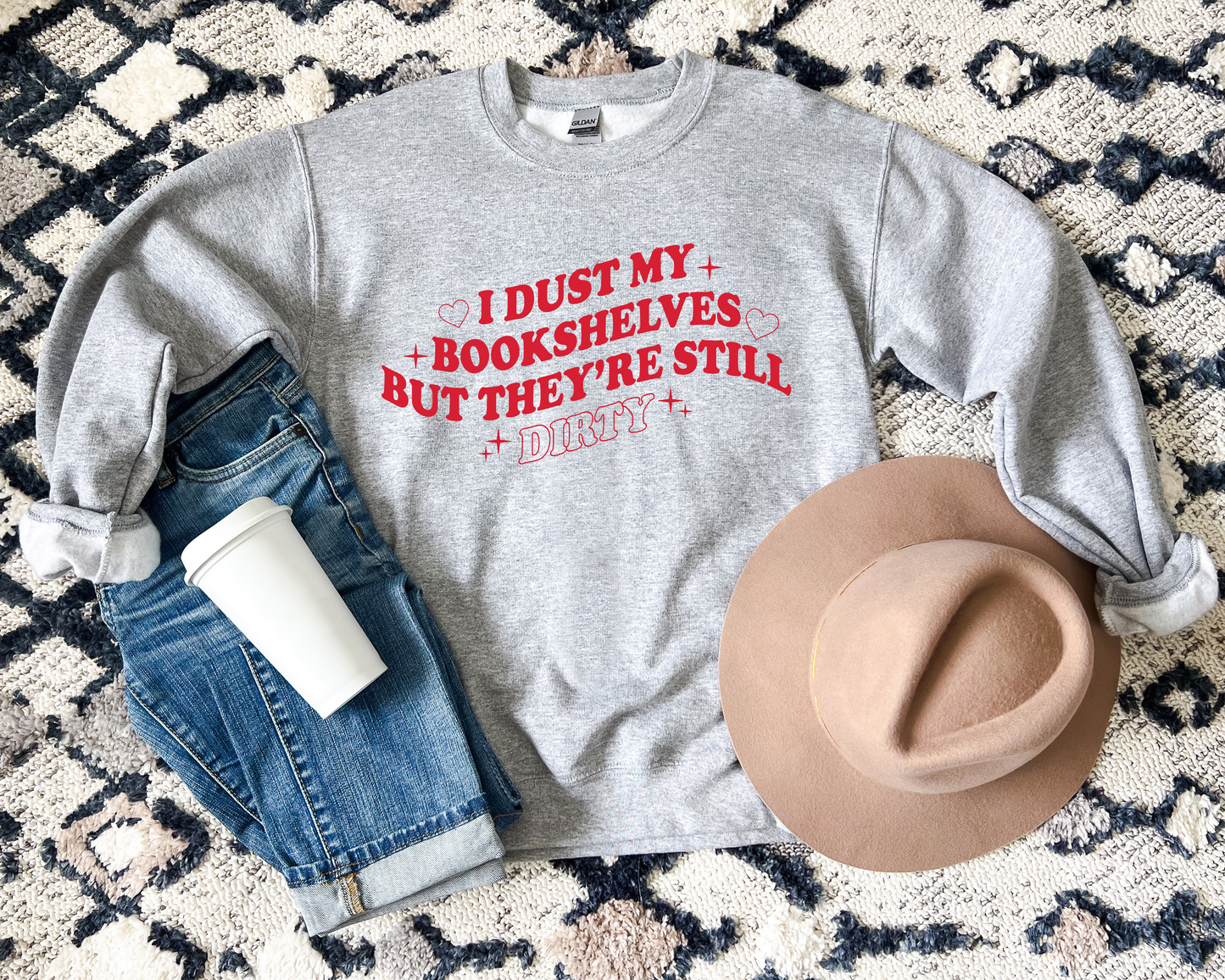 Dirty Bookshelves Sweatshirt