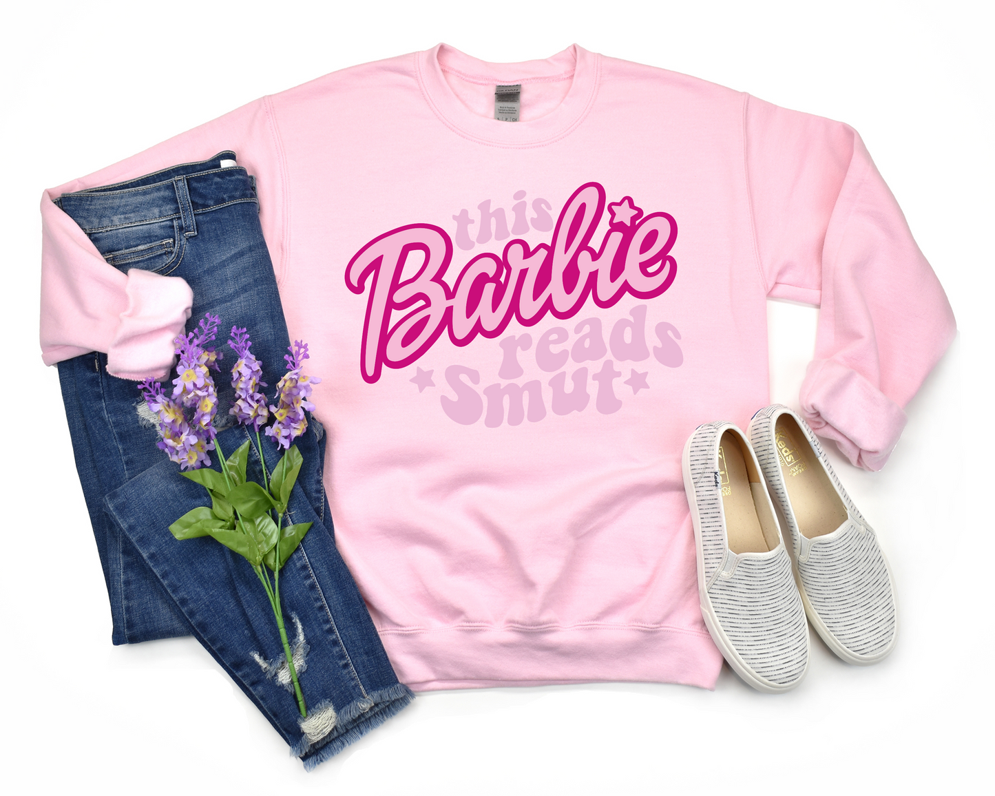 This Barbie Reads Smut Crewneck Sweatshirt