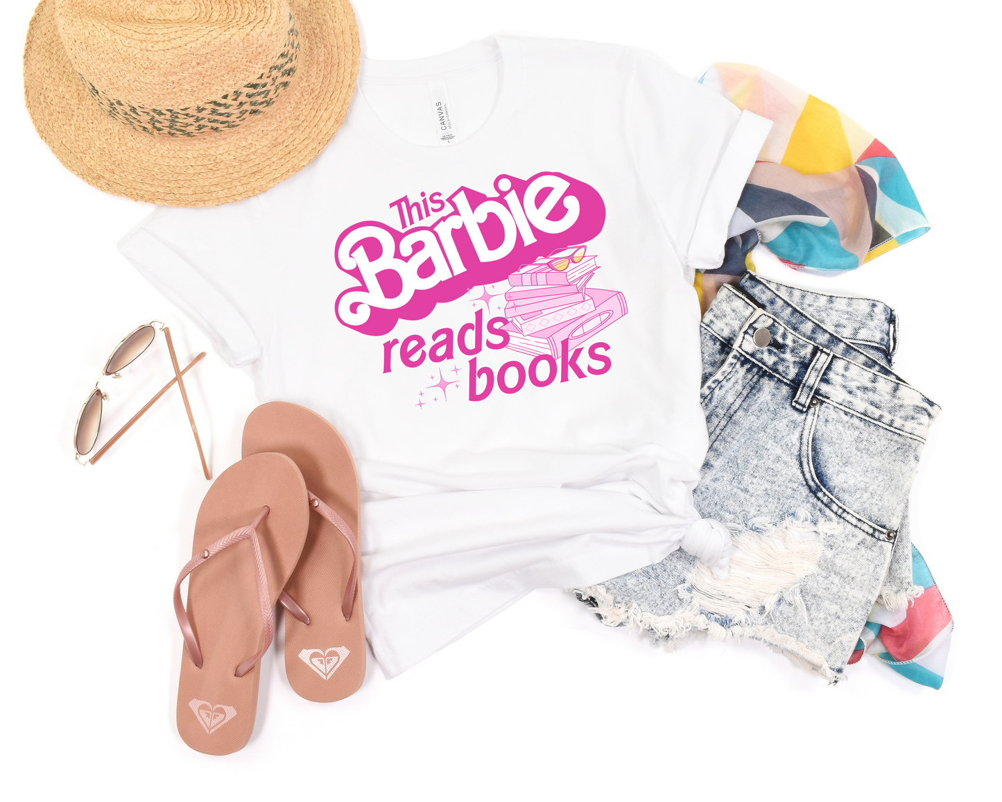 This Barbie Reads Books T-shirt