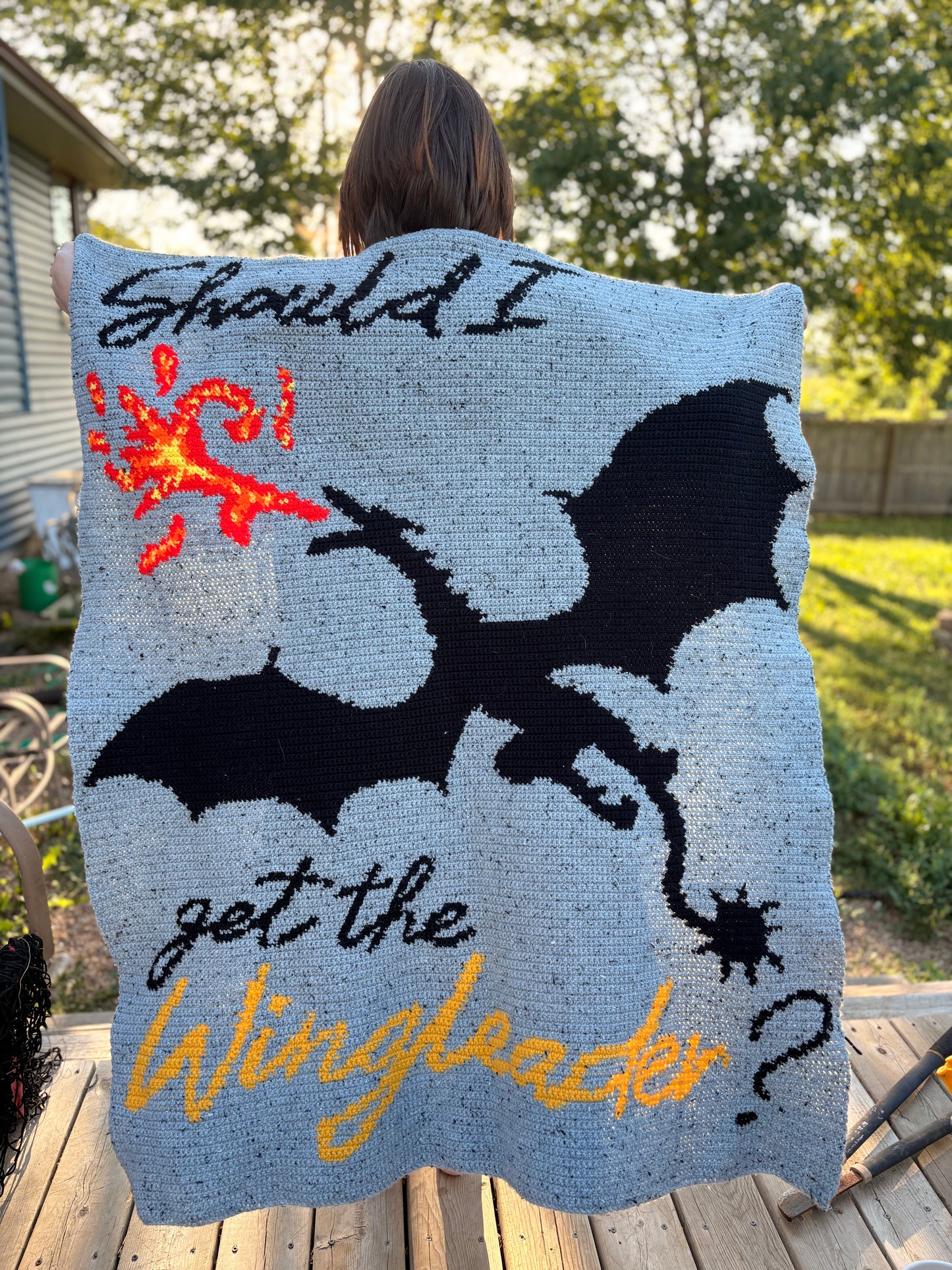 Should I Get The Wingleader? Tapestry Crochet Graphghan Pattern
