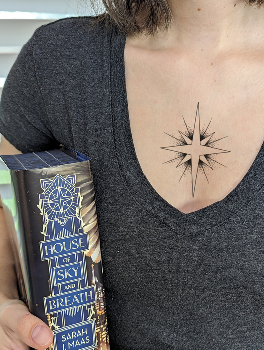 Bryce's Star Temporary Tattoo