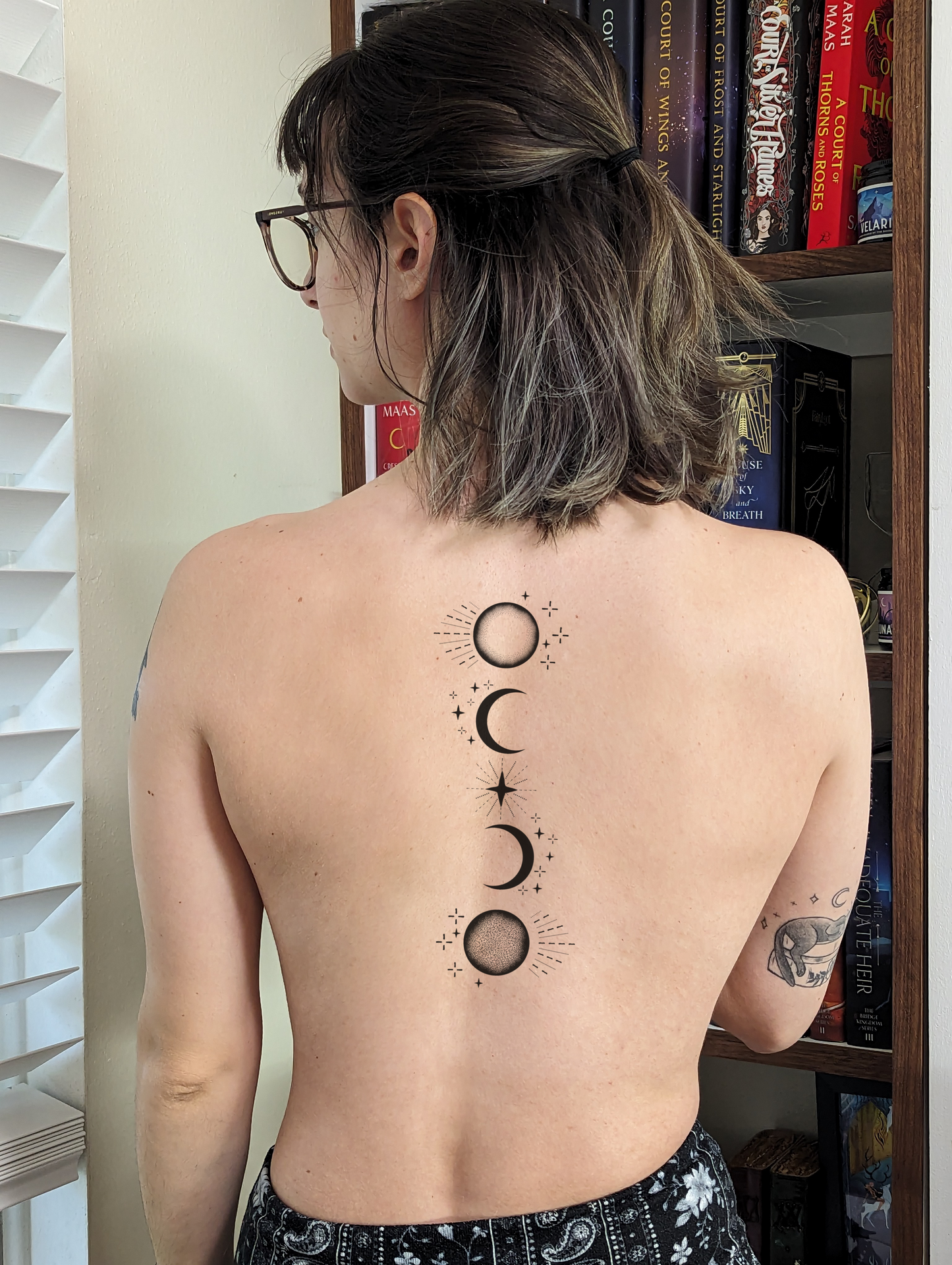 Feyre's Back Temporary Tattoo