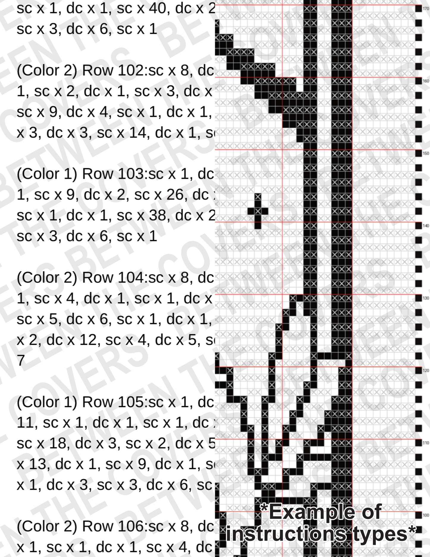 The Parapet Overlay Mosaic Crochet Graphghan Pattern