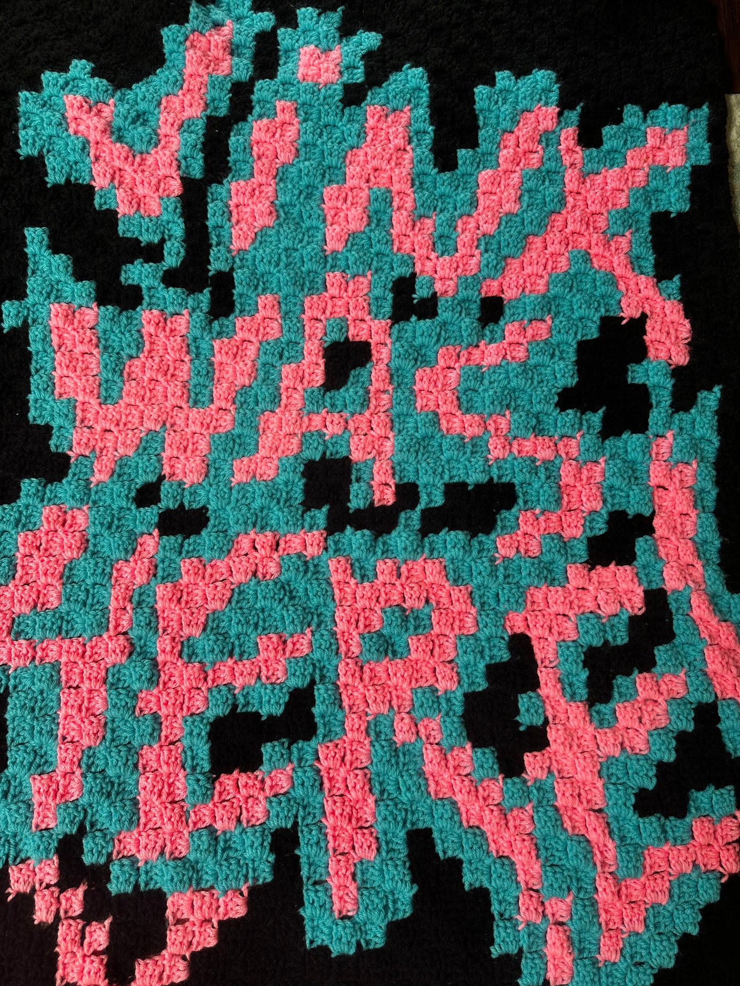 Jinx Was Here C2C Crochet Graphghan Pattern