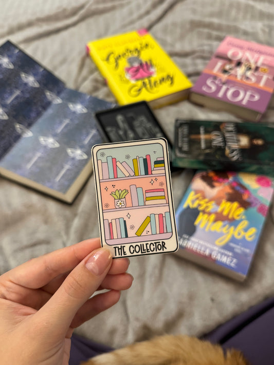 The Collector Tarot Card Sticker