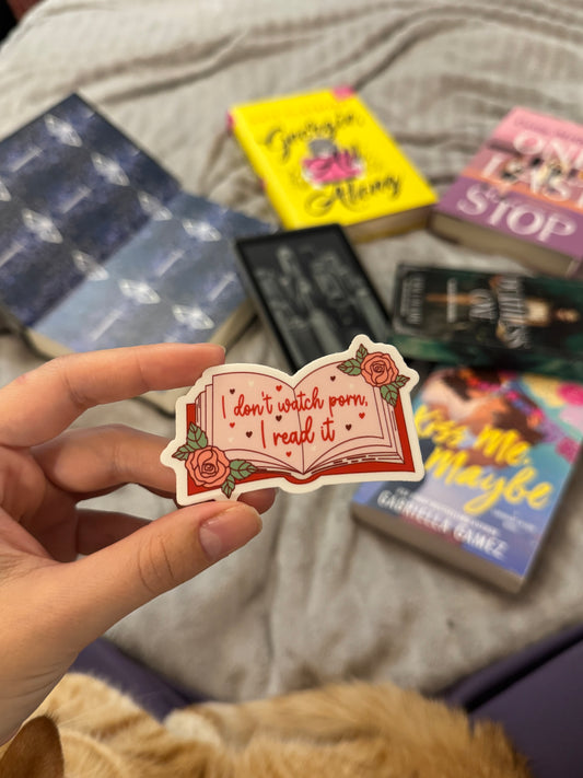 I Read It Sticker